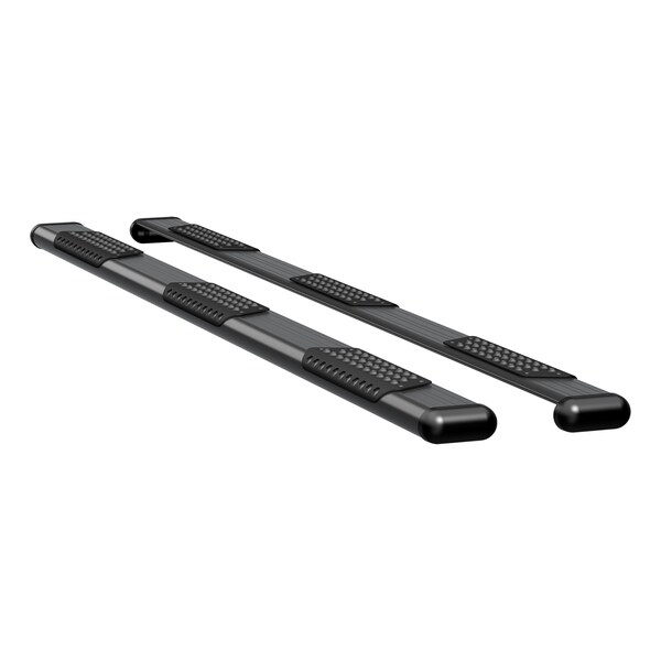 O-MEGA/O-MEGA II RUNNING BOARDS BLACK TEXTURED POWDER COAT(BRKTS SOLD